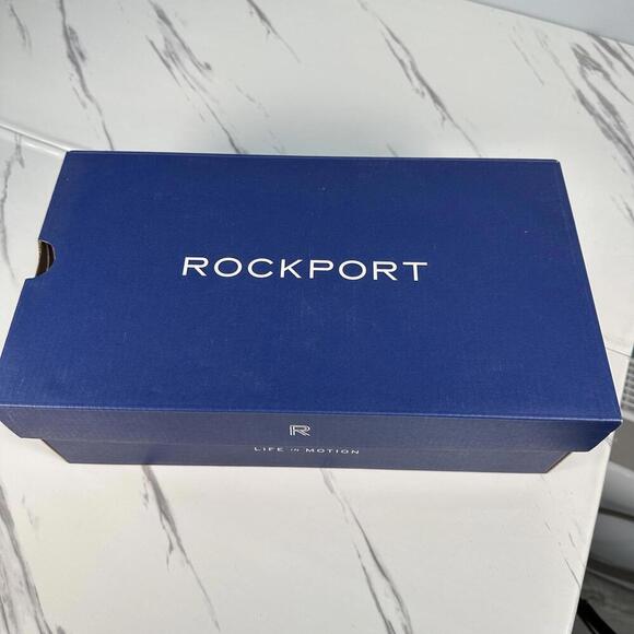 NIB Rockport Tucker Venetian Gray Slip Ons 10 - Picture 10 of 10